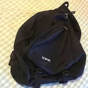 Crossbody/sling backpack 1 strap black